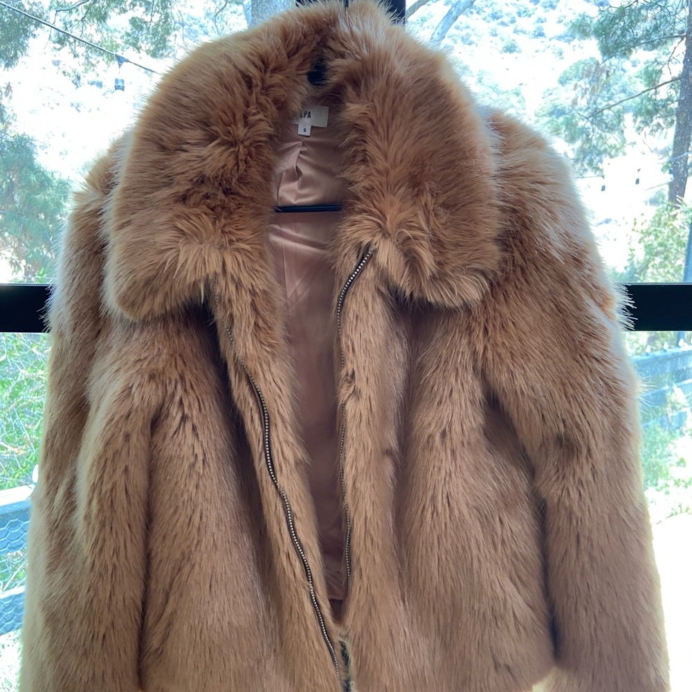 LPA Faux Fur Jacket